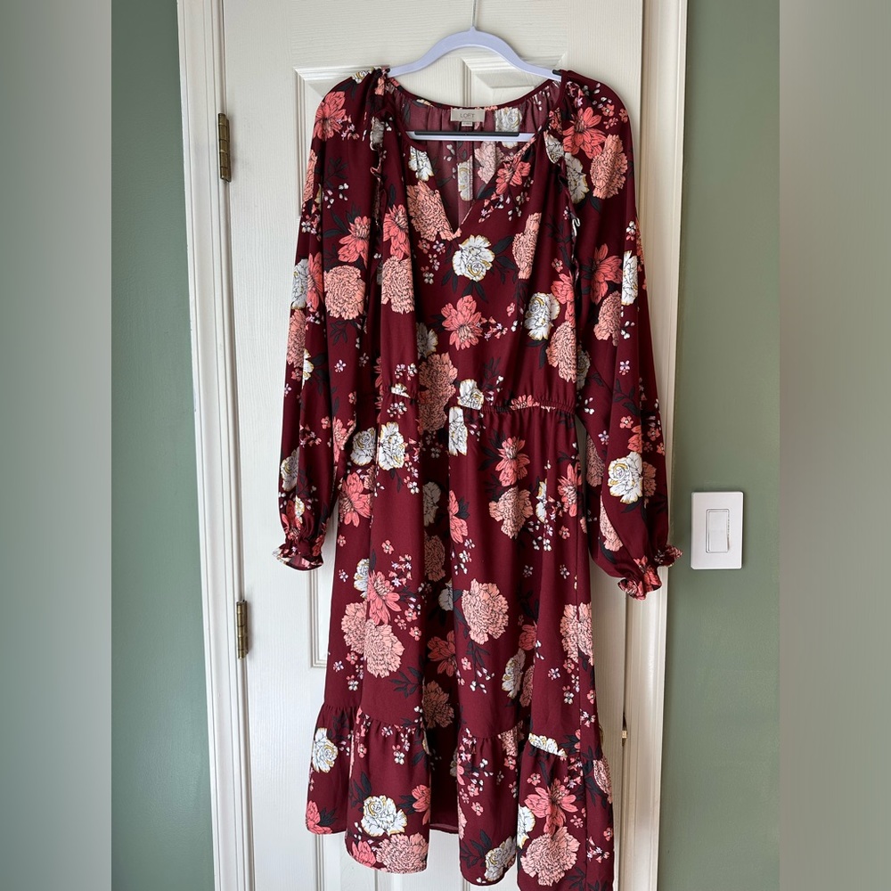 Loft Outlet Floral Dress